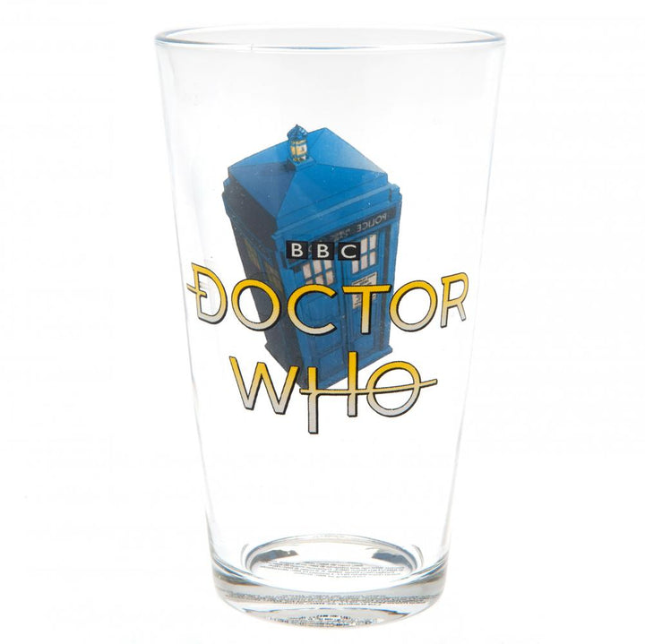 Doctor Who Large Glass