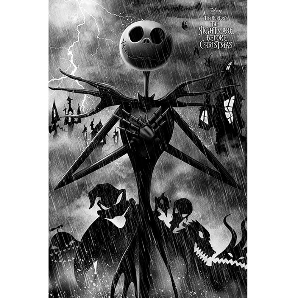 The Nightmare Before Christmas Poster Storm