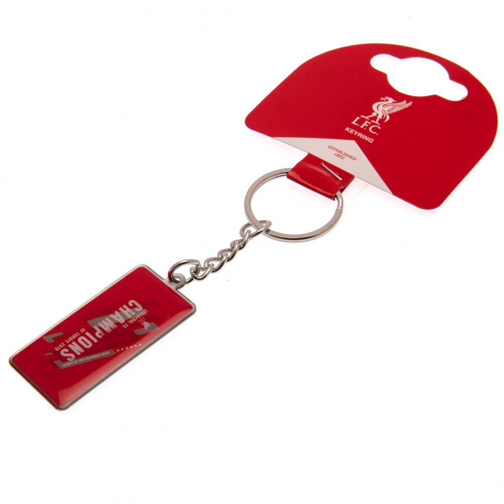 Liverpool FC Champions Of Europe Keychain