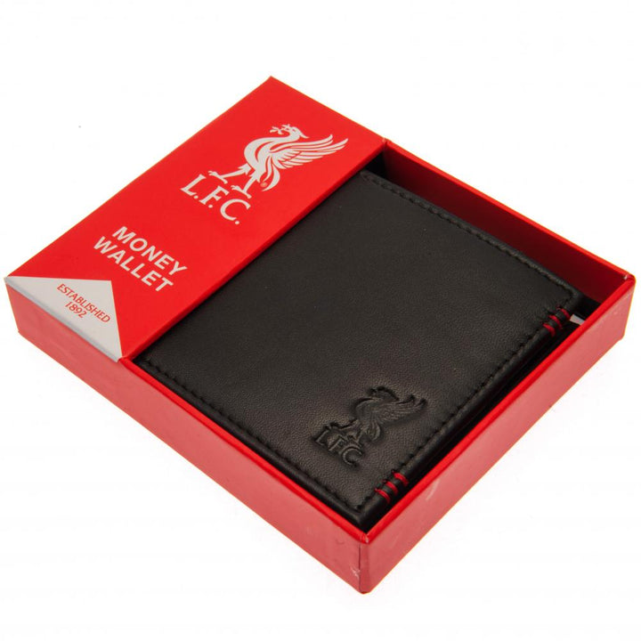 Liverpool FC Leather Stitched Wallet