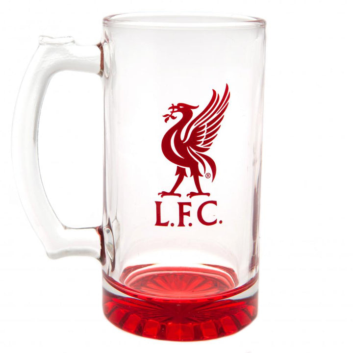 Liverpool FC Stein Glass Tankard