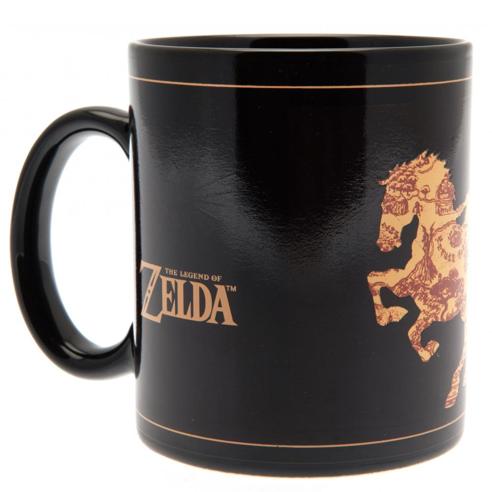 The Legend Of Zelda Heat Changing Mug Map