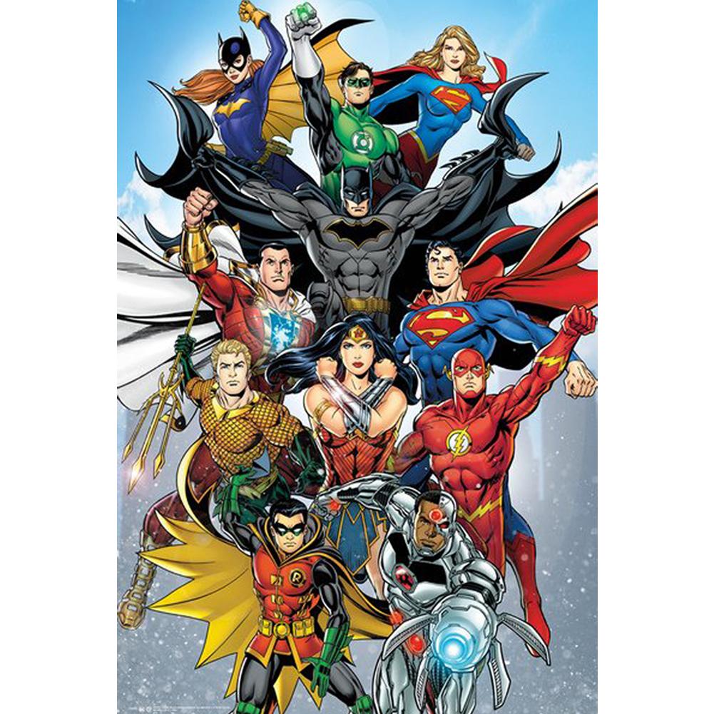 DC Comics Poster Rebirth