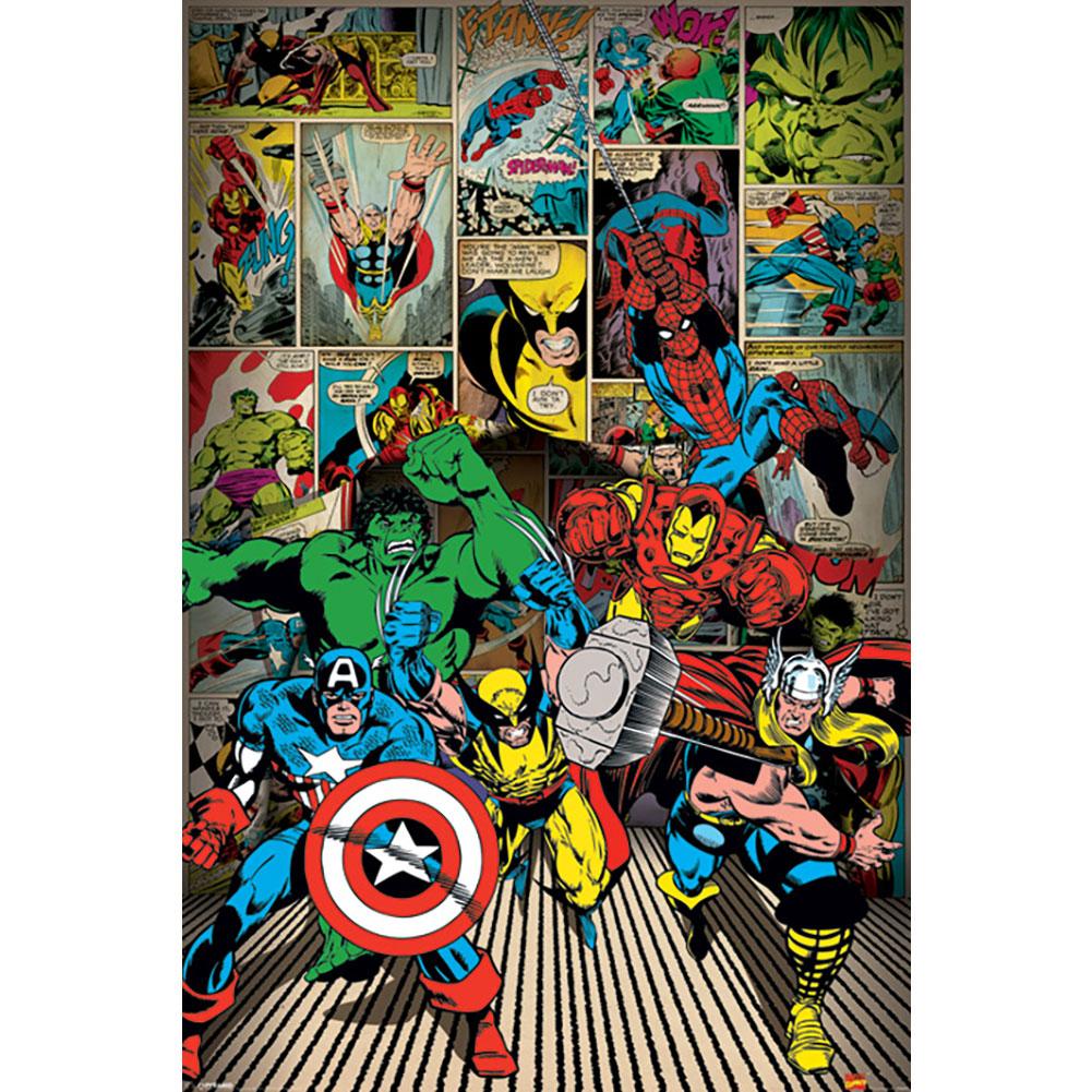 Marvel Comics Poster Heroes