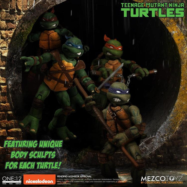 Teenage Mutant Ninja Turtles One:12 Collective Deluxe Boxed Set