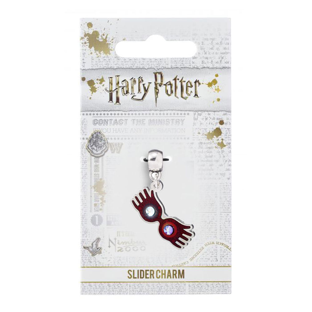 Harry Potter Silver Plated Charm Luna Lovegood Glasses