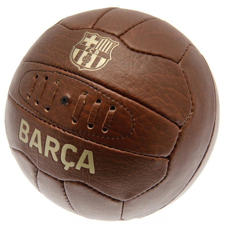 Official FC Barcelona Faux Leather Football