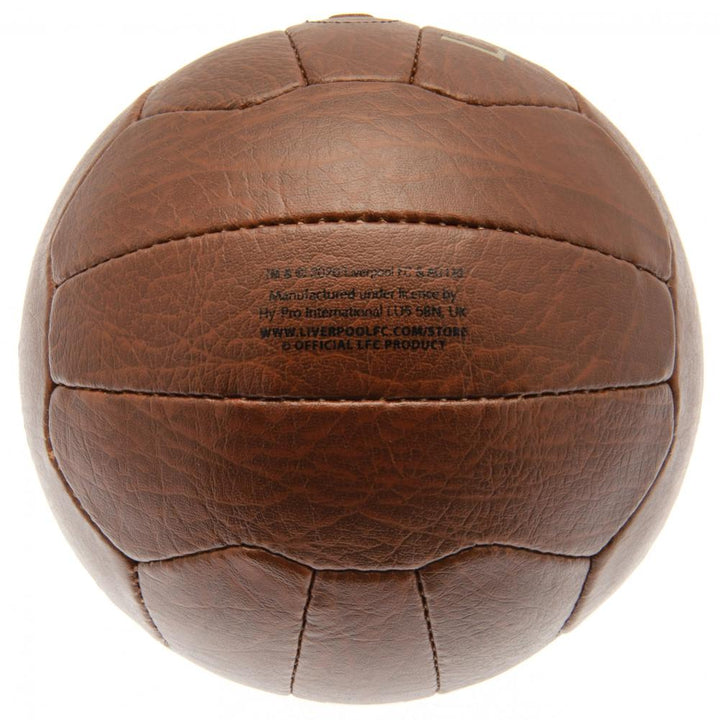 Official Liverpool Faux Leather Football