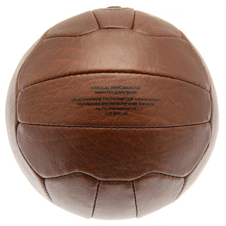 Official Manchester City Faux Leather Football