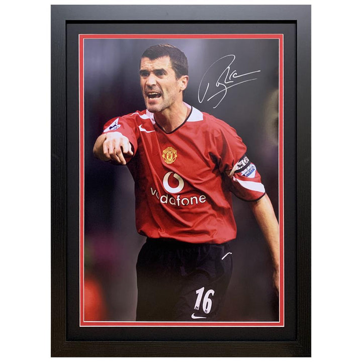 Manchester United Roy Keane Signed Framed Print