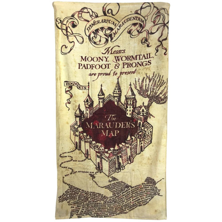 Harry Potter Towel Marauders Map