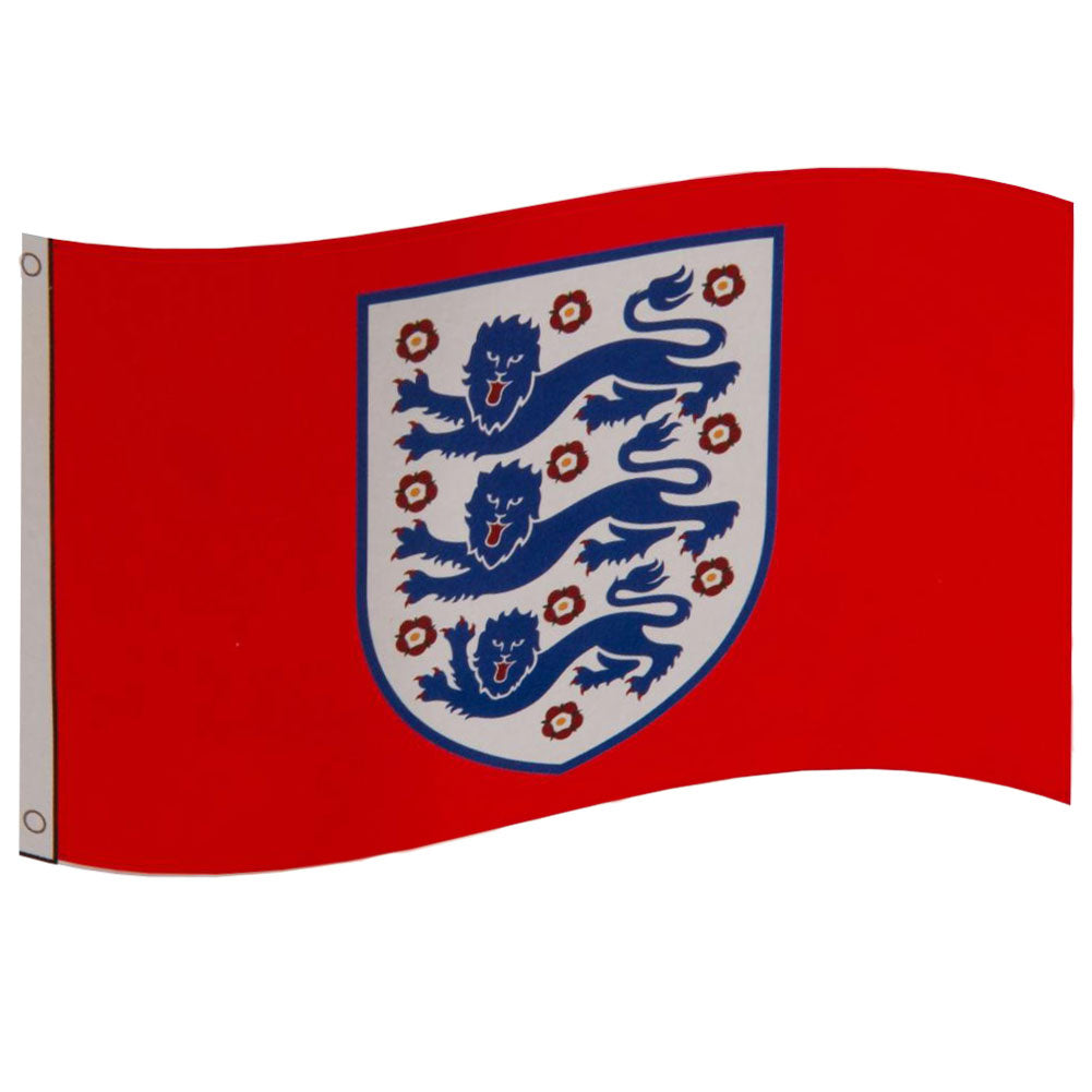England Crest 5x3ft Red Flag