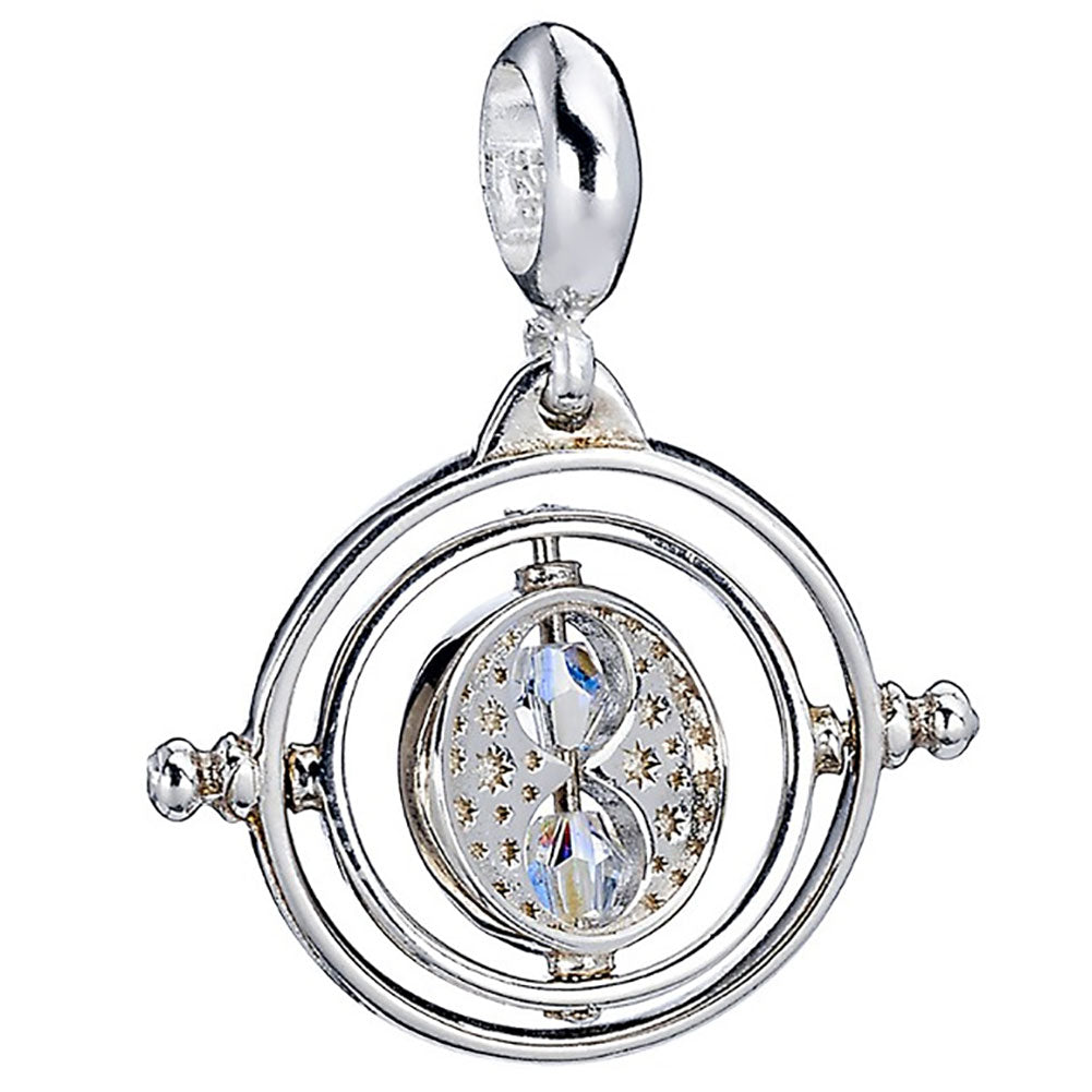 Harry Potter Sterling Silver Crystal Charm Time Turner