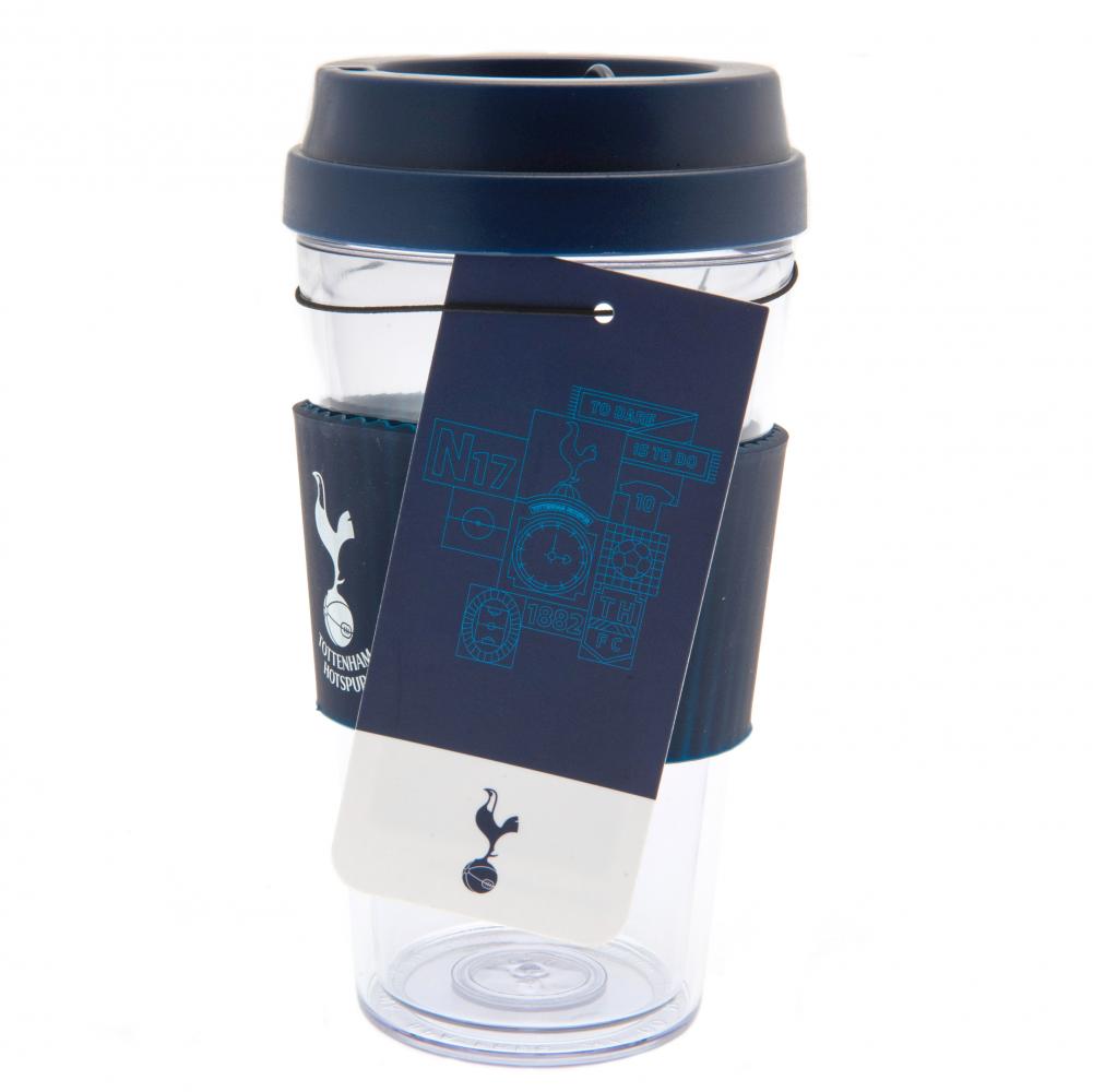 Tottenham Hotspur FC Silicone Grip Travel Mug