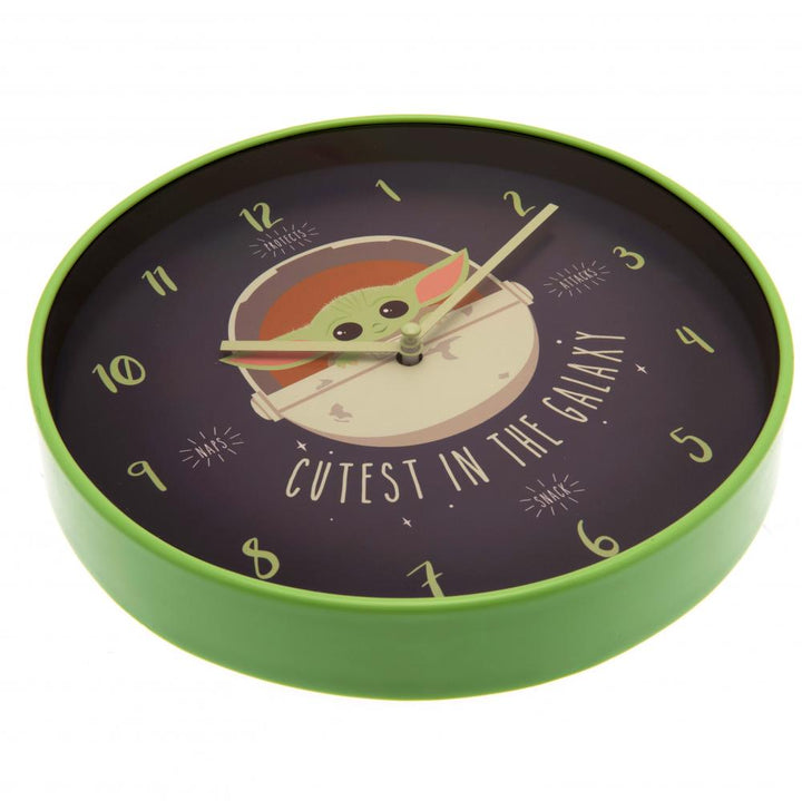 Star Wars: The Mandalorian Wall Clock Cutest