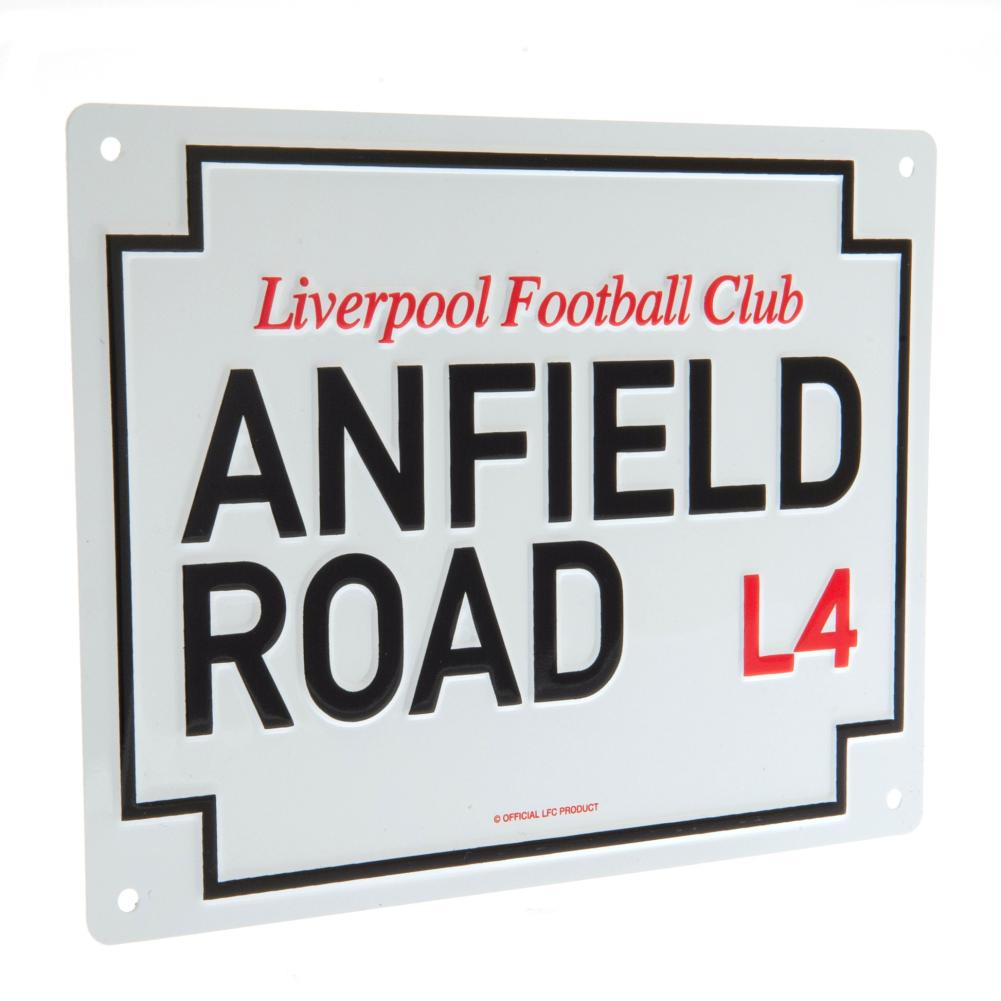 Liverpool FC Anfield Road Sign