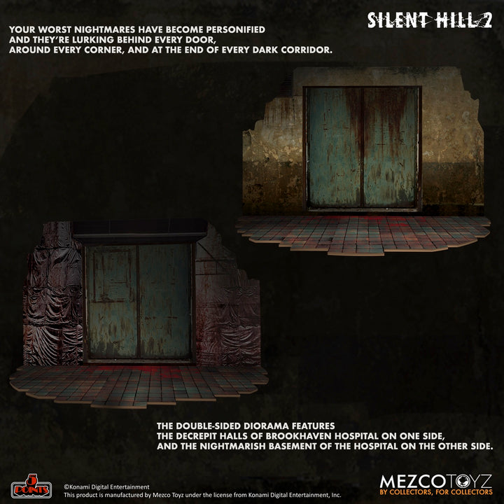 Silent Hill 2 Bubble Head Nurse And Red Pyramid Thing 5 Points Deluxe Boxed Set