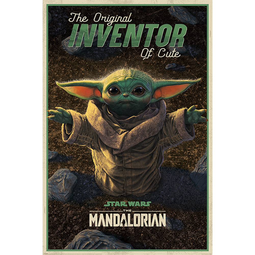 Star Wars: The Mandalorian Poster Inventor of Cute