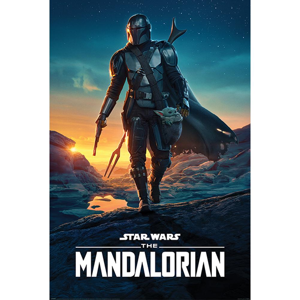 Star Wars: The Mandalorian Poster Nightfall