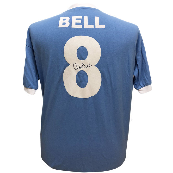 Manchester City FC Colin Bell Signed Shirt