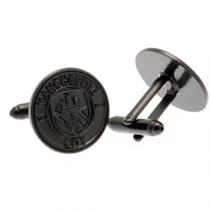 Manchester City FC Black Cufflinks