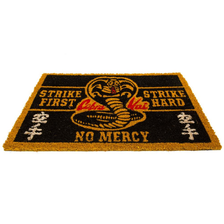 Official Cobra Kai 'No Mercy' Doormat