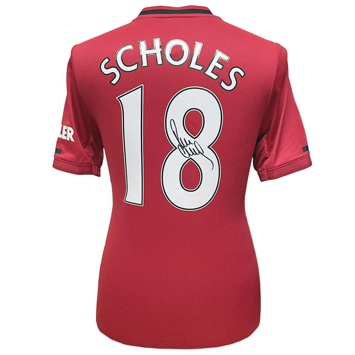 Manchester United FC Paul Scholes Signed Shirt