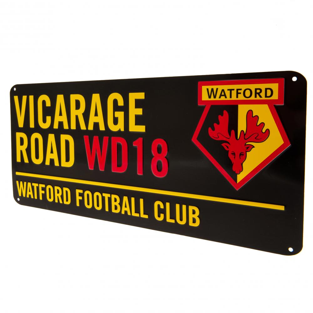 Watford FC Street Sign