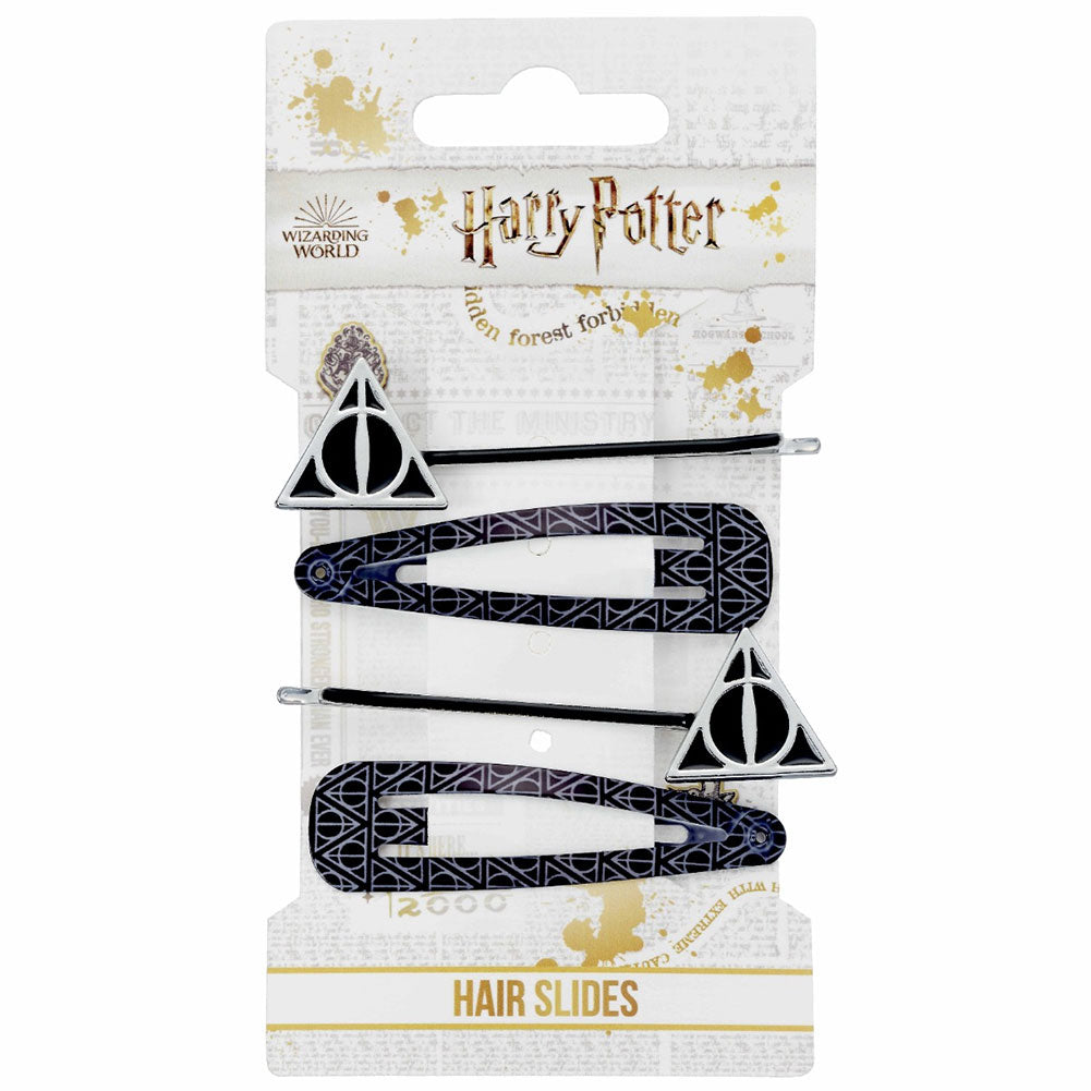 Harry Potter Hair Clips Deathly Hallows