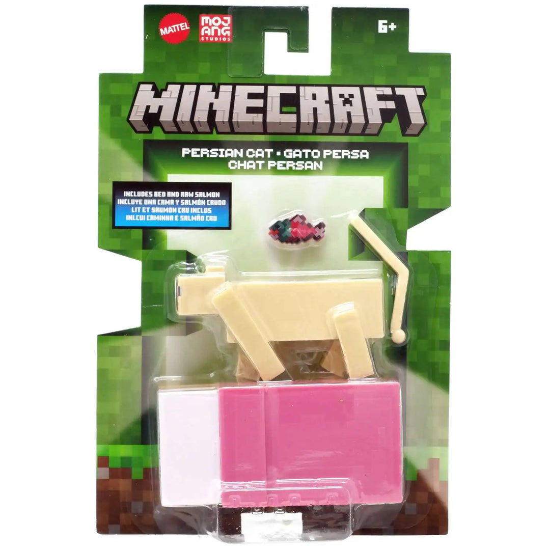 Minecraft 3.25” Persian Cat Action Figure