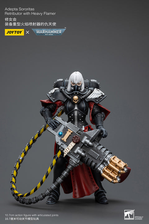 Warhammer 40K 1/18 Scale Adepta Sororitas Retributor with Heavy Flamer