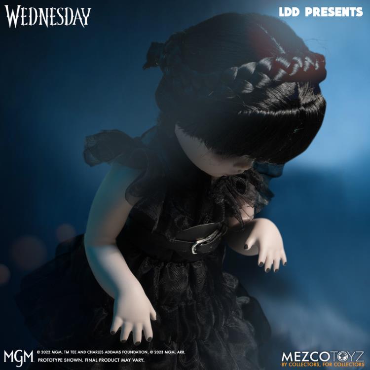 Mezco Living Dead Dolls Addams Family Wednesday Addams (Dancing)