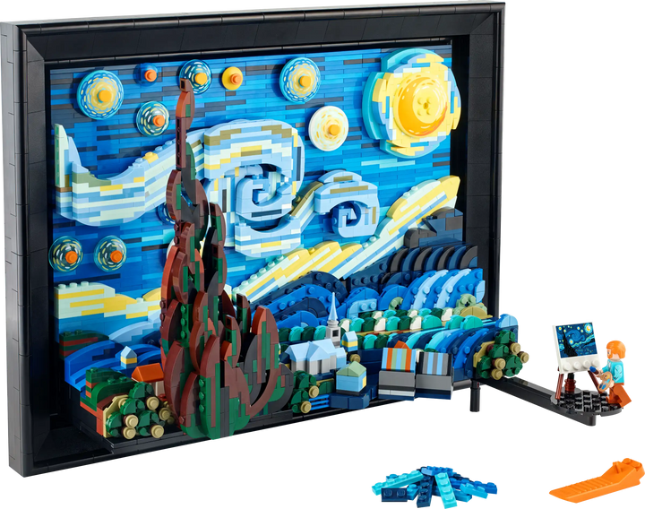 LEGO 21333 Ideas Vincent Van Gogh The Starry Night Set