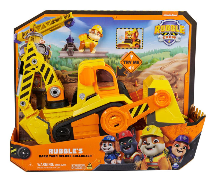 Rubble & Crew Rubble's Barkyard Dlx Bulldozer