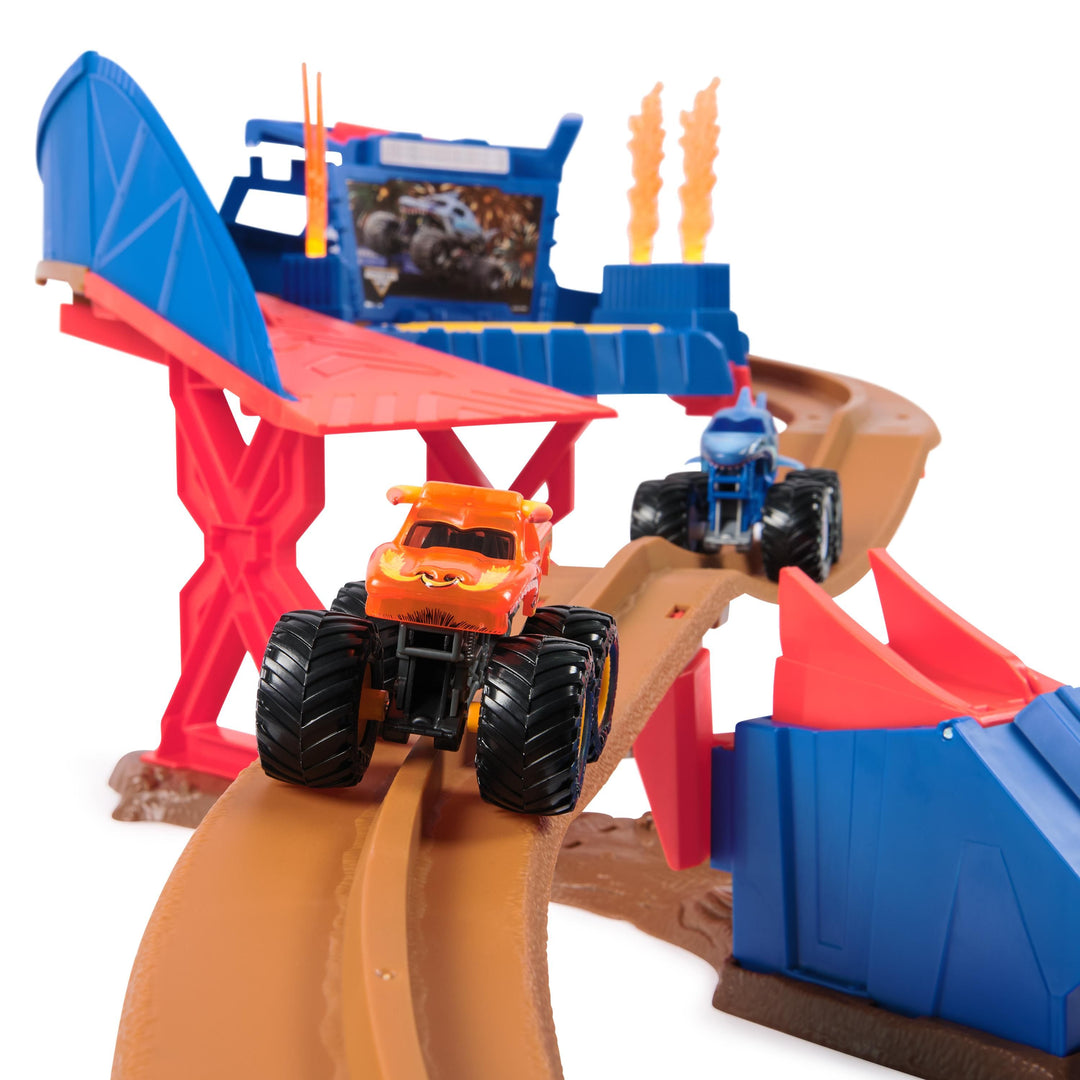 Monster Jam Supercharge Speedway Playset