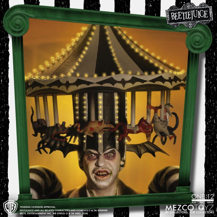 Mezco Beetlejuice (1988) One:12 Collective Beetlejuice Deluxe Edition