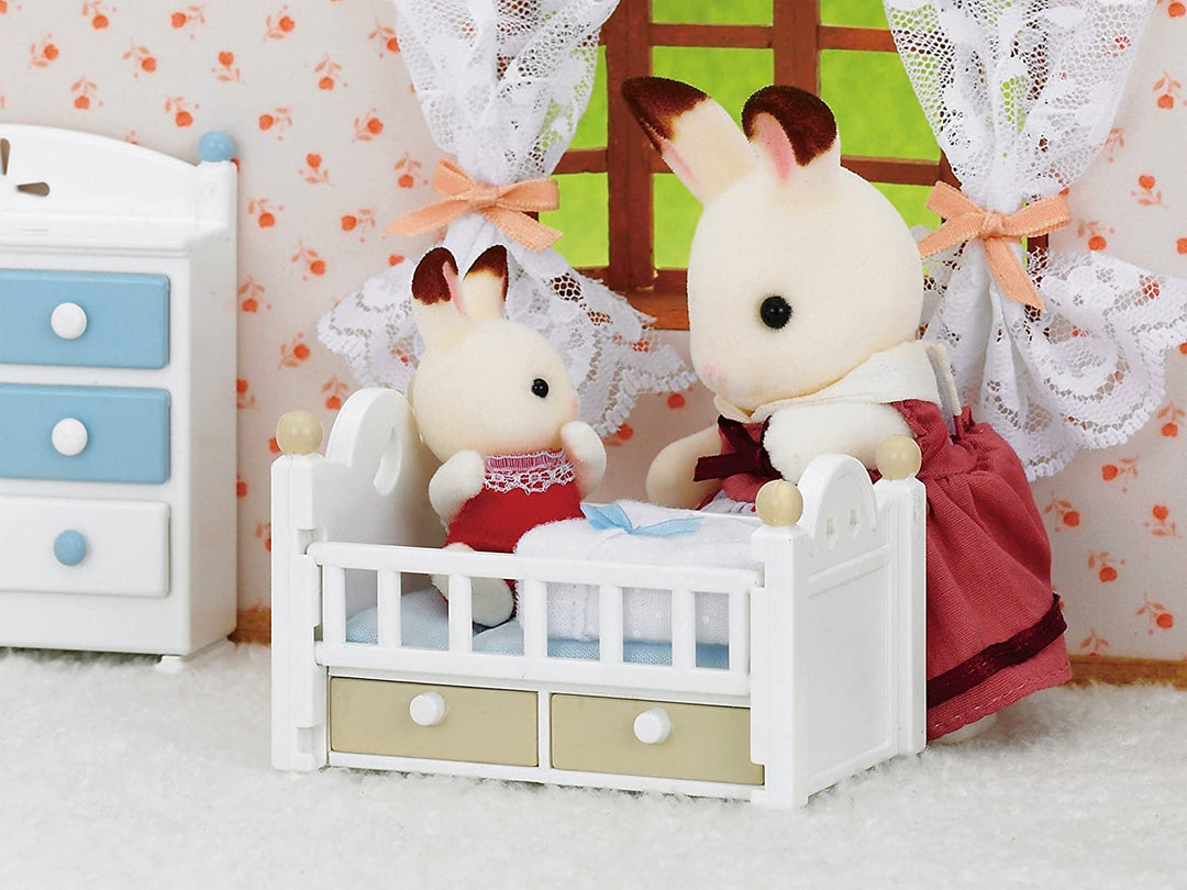 Sylvanian Families Chocolate Rabbit Baby Set