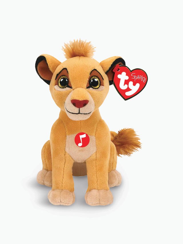 Ty Beanie Babies Disney Simba With Sound