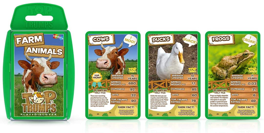 Top Trumps Classics Farm Animals Card Game