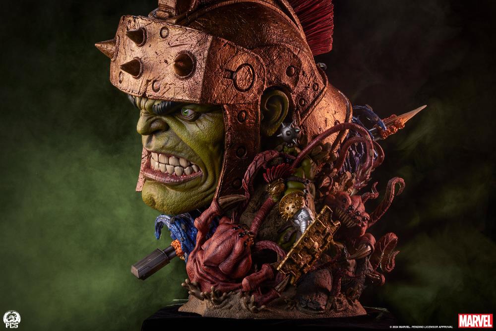 Marvel Planet Hulk Fine Art Bust