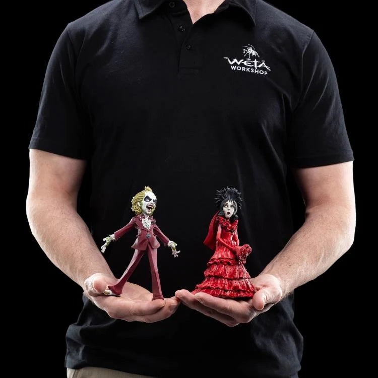 Weta Workshop Beetlejuice Mini Epics Betelgeuse & Lydia Twin Pack