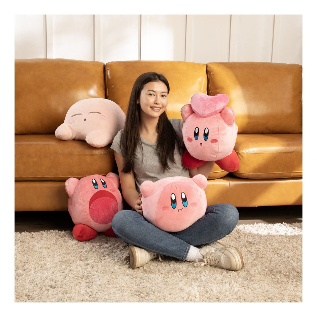 Mocchi Mocchi Inhaling Kirby Plush