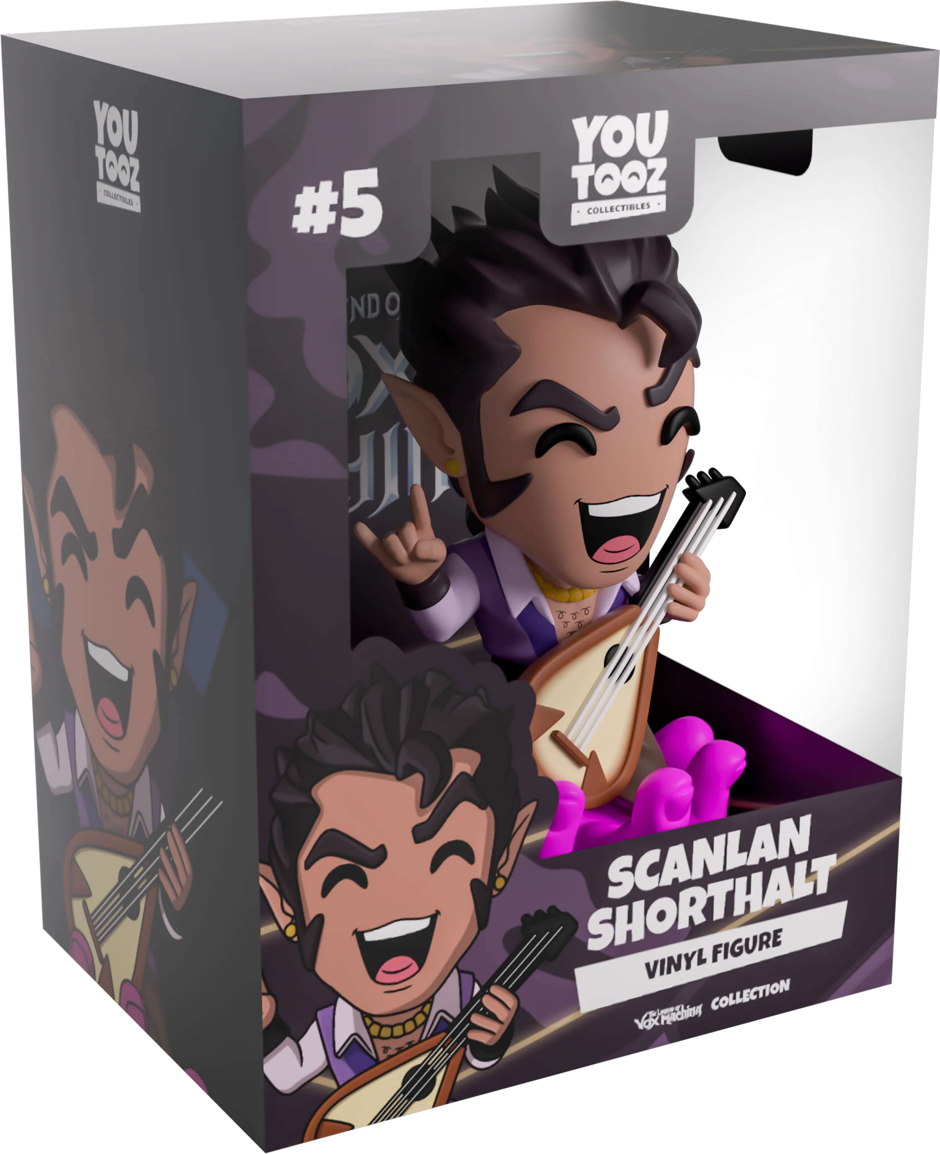 Youtooz The Legend of Vox Machina Scanlan Shorthalt Vinyl Figure