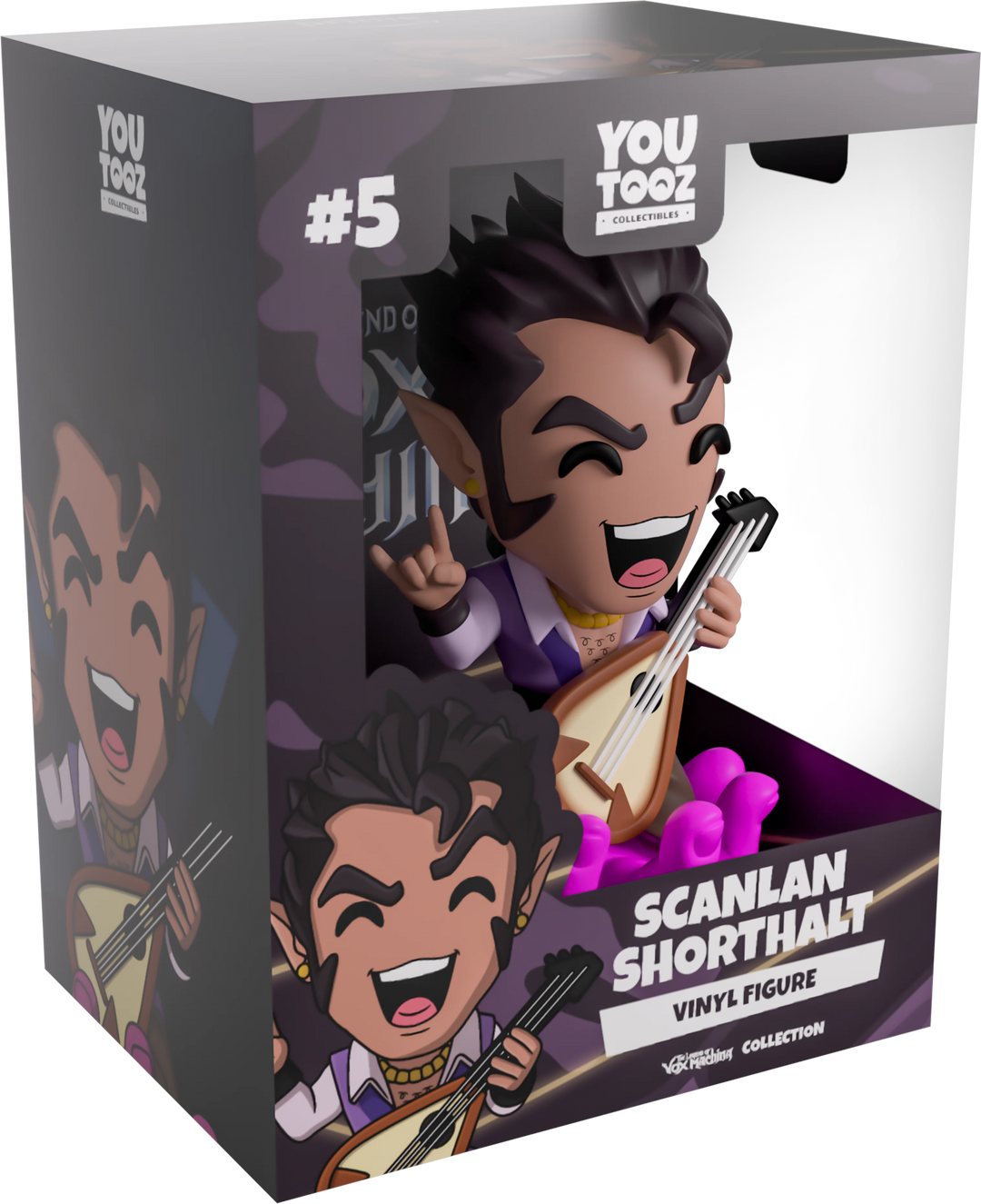 Youtooz The Legend of Vox Machina Scanlan Shorthalt Vinyl Figure