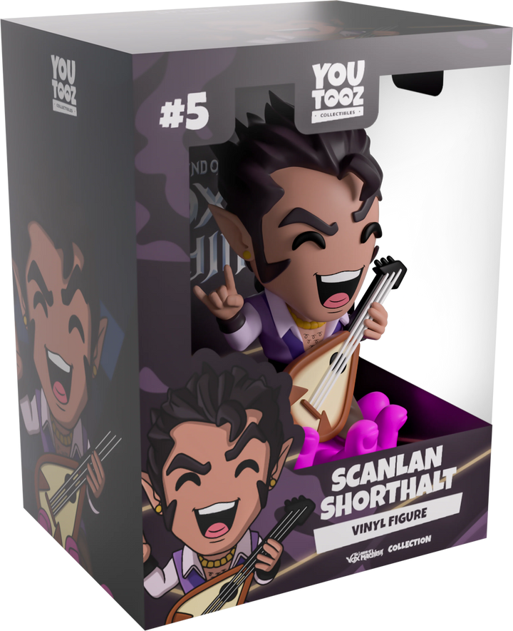 Youtooz The Legend of Vox Machina Scanlan Shorthalt Vinyl Figure