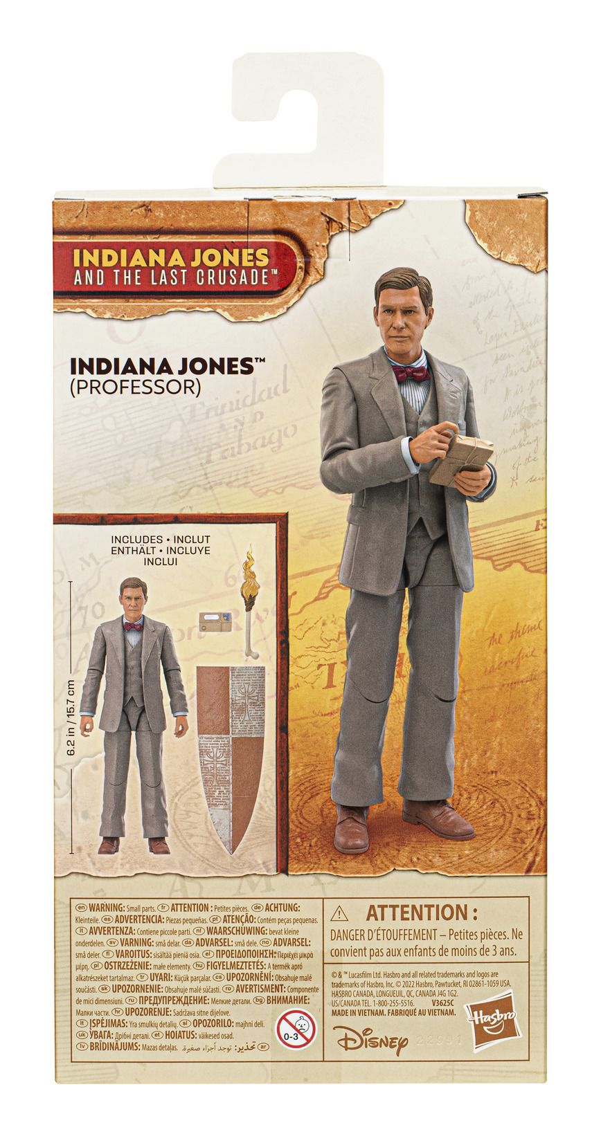 Indiana Jones Adventure Series 6" Indiana Jones Professor