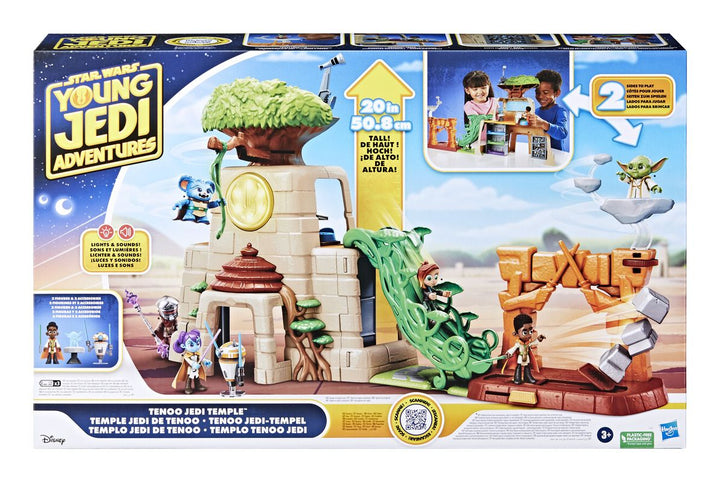 Star Wars Young Jedi Adventures Tenoo Jedi Temple Playset