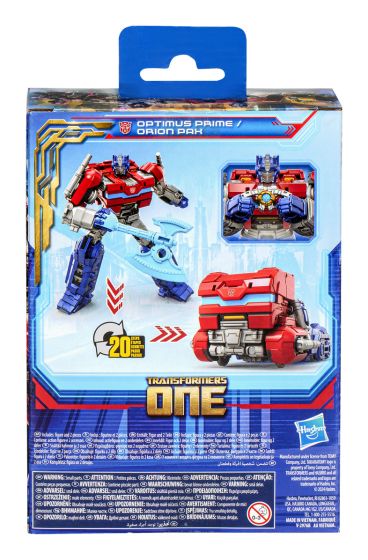 Transformers One Prime Changer Optimus Prime (Orion Pax) Action Figure