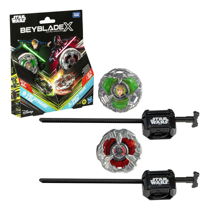 Beyblade X & Star Wars Collab: Luke Skywalker 4-80B vs Darth Vader 4-60B