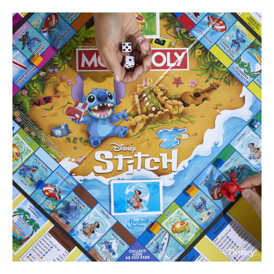 Monopoly Stitch Edition Board Game